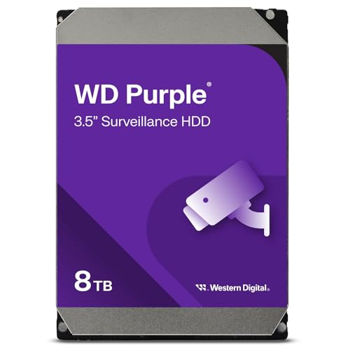 WD Purple Surveillance 3.5" Internal Hard Drive