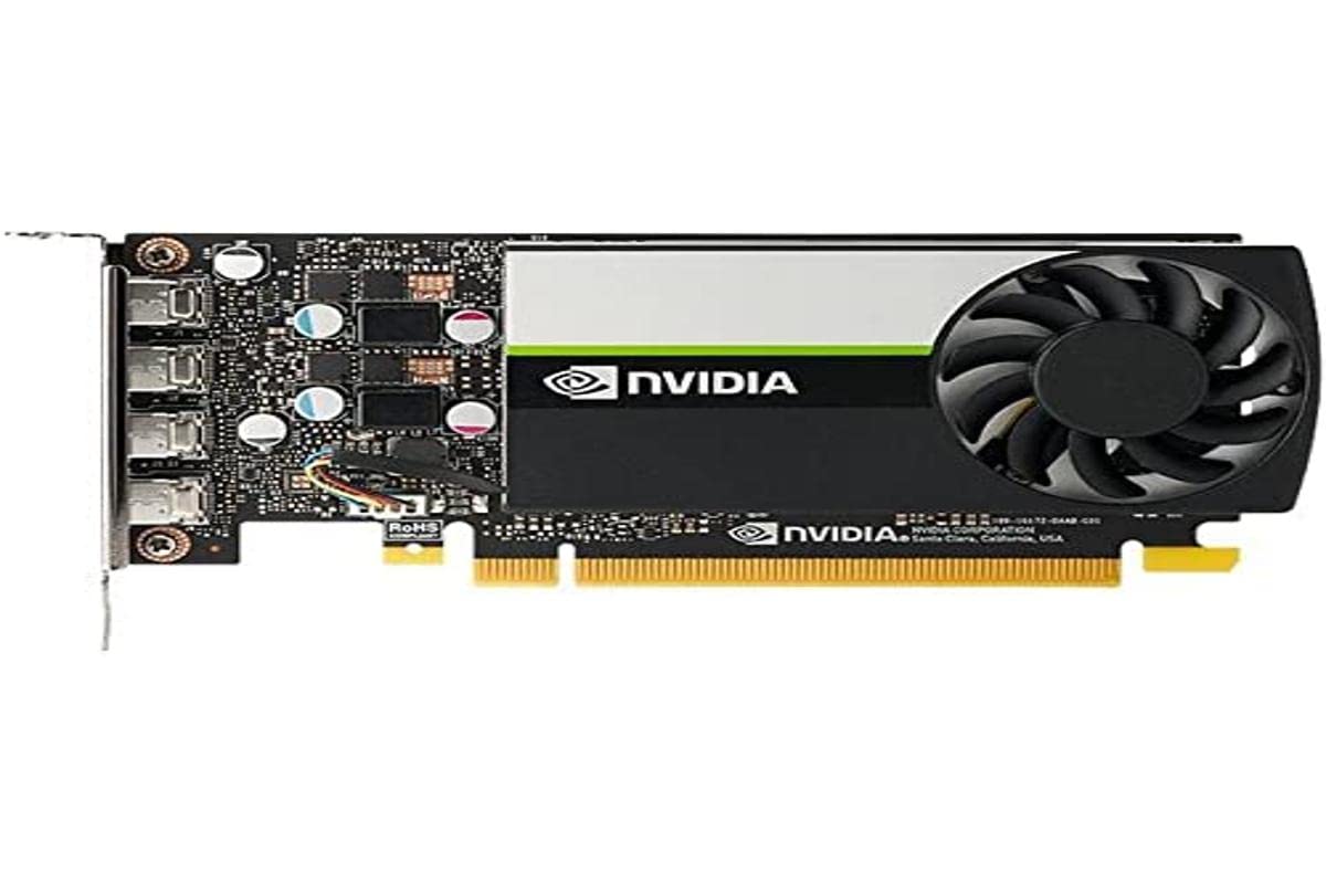 PNY NVIDIA T600 Graphic Card - 4 GB GDDR6 - Low-Profile - 128 bit Bus Width - PCI Express 3.0 x16 - Mini DisplayPort