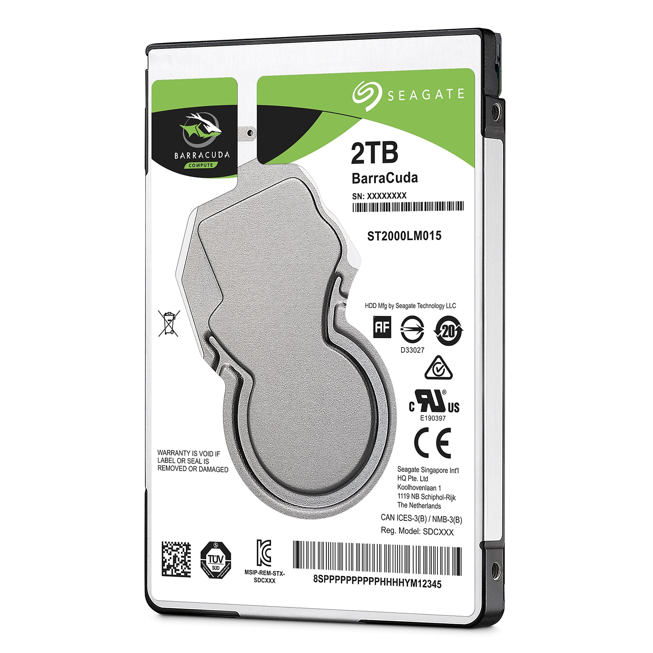 Seagate Barracuda 2TB 2.5" HDD SATA