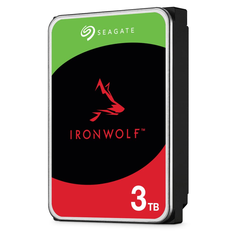 Seagate IronWolf, NAS interne Festplatte 1 TB HDD, 3.5 Zoll