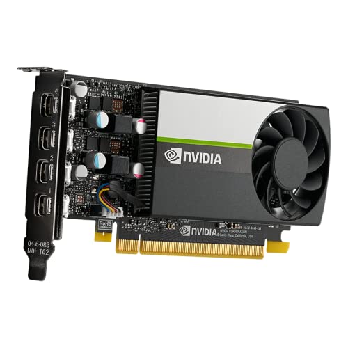 PNY NVIDIA T600 Graphic Card - 4 GB GDDR6 - Low-Profile - 128 bit Bus Width - PCI Express 3.0 x16 - Mini DisplayPort