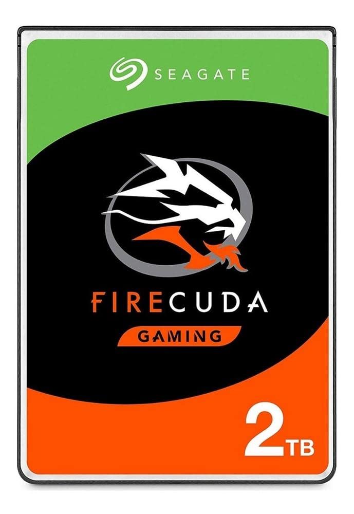 Seagate 2.5-Inch 2 TB FireCuda Internal SSHD Hard Drive for PC/PS4 - Silver