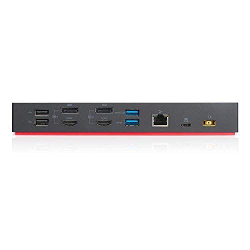 Lenovo ThinkPad Hybrid USB-C with USB-A Dock - Docking Station - 2 x HDMI, 2 x DisplayPort - GigE - 40AF0135EU