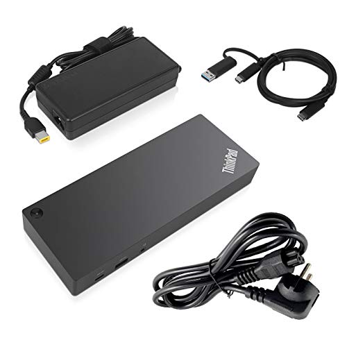 Lenovo ThinkPad Hybrid USB-C with USB-A Dock - Docking Station - 2 x HDMI, 2 x DisplayPort - GigE - 40AF0135EU