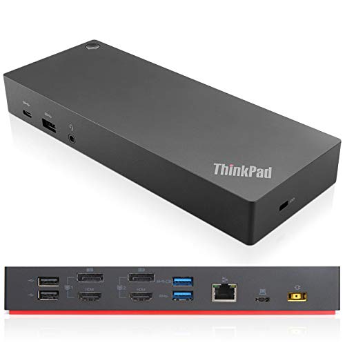 Lenovo ThinkPad Hybrid USB-C with USB-A Dock - Docking Station - 2 x HDMI, 2 x DisplayPort - GigE - 40AF0135EU