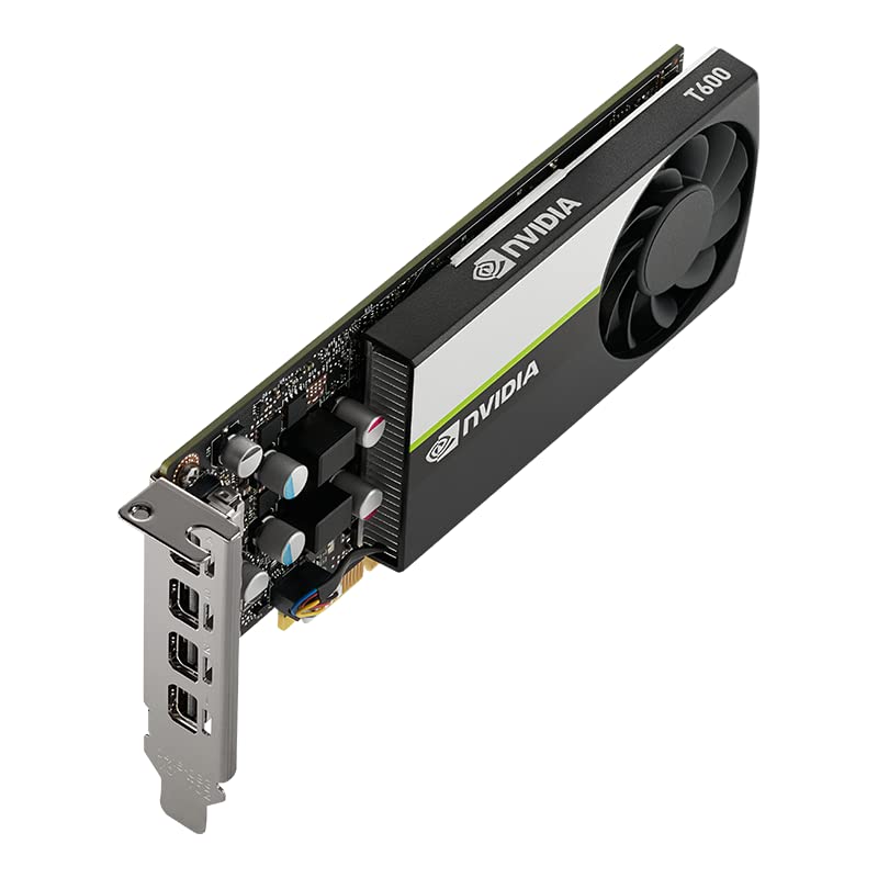 PNY NVIDIA T600 Graphic Card - 4 GB GDDR6 - Low-Profile - 128 bit Bus Width - PCI Express 3.0 x16 - Mini DisplayPort