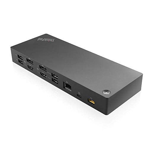 Lenovo 40AF0135UK ThinkPad Hybrid USB-C with USB-A Dock - Docking station - USB-C - GigE - 135 Watt - GB - for ThinkPad L480 L580 T480s X1 Yoga X280 - (Laptops > Laptop Docking Stations)